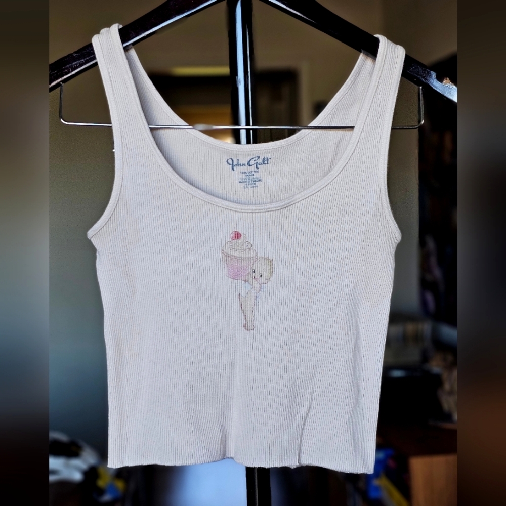 Brandy Melville John Galt Cropped Tank